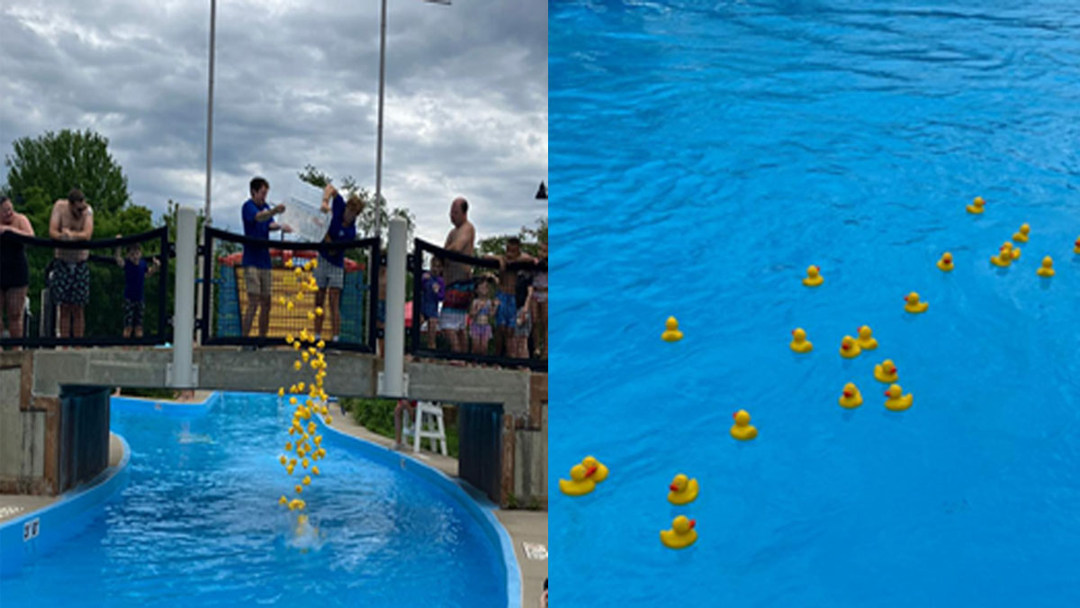 Lucky Duck Race at Barefoot Bay